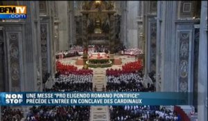 Vatican: dernière messe avant le conclave pour les 115 cardinaux - 12/03