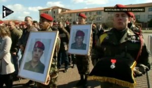 Montauban : hommage aux parachutistes victimes de Merah