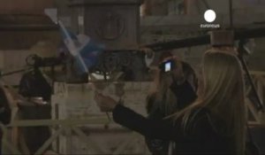 Défilé de personnalités à Rome pour la messe...