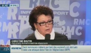 Christine Boutin - Ca va peter- dans Bourdin%26 Co - 26 Mars 2013