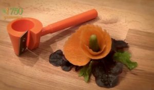 Réaliser une fleur de carotte - 750 Grammes