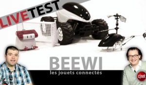 Live Test : l'hélico, le buggy et le joueur de foot connectés au smartphone - BeeWi