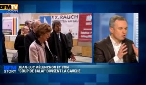 BFM STORY: Jean-Luc Mélenchon et son "coup de balai" divisent la gauche - 08/04