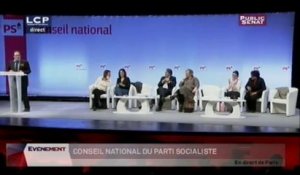 EVENEMENT, Conseil national du Parti socialiste