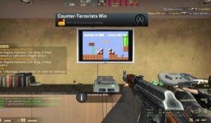 Super Mario dans Counter-Strike GO