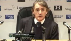 Man. City - Mancini : ''Le comportement de United est meilleur''