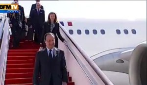 François Hollande arrive à Pékin pour une visite officielle de deux jours - 25/04