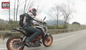 Essai KTM 390 Duke : enfin une moto fun pour le permis A2 !