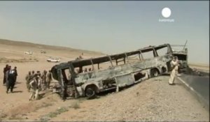 Plus de 40 morts dans un accident d'autocar en Afghanistan