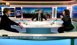 BFM Politique: l'interview de Cécile Duflot par Christophe Ono-Dit-Biot du Point - 28/04