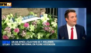 BFM STORY: Un an après l'élection de François Hollande, le FN en pleine ascension - 06/05
