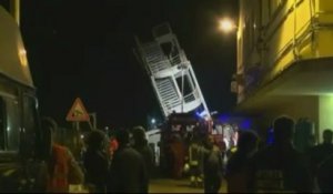 Trois morts après la collision entre un navire et une tour de contrôle, dans le port de Gênes