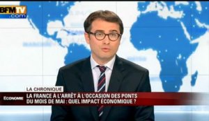 La chronique économique d'Emmanuel Duteil: la France à l'arrêt pour les ponts, quel impact économique? - 08/05