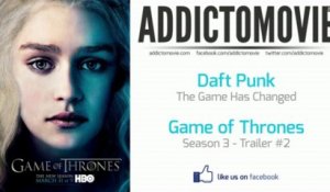 Game of Thrones - Season 3 Trailer #1 Music #1 (Daft Punk - The Game Has Changed)