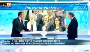 Politique Première - Remaniement: le vrai problème de François Hollande c'est Bercy! - 9/05