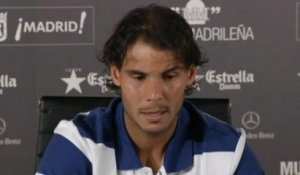 Madrid - Nadal : ''Il y a toujours des choses à améliorer''