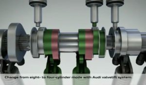 Audi S7, cylindre à la demande