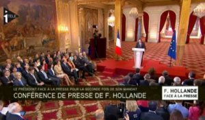 François Hollande: "l'enjeu, c'est la croissance"