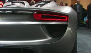 Porsche 918 Spyder - En direct du salon de Genève 2010