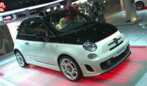 Fiat Abarth 500C et Punto Evo - En direct du salon de Genève 2010