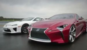 Lexus LFA et LF-LC Concept côte à côte