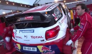 WRC - Monte-Carlo 2011 - La journée de vendredi chez Citroën