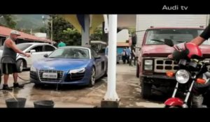 L'Audi R8 Spyder en balade au Brésil