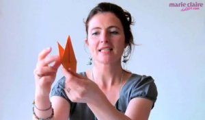 Vidéo : Réaliser une grue en origami