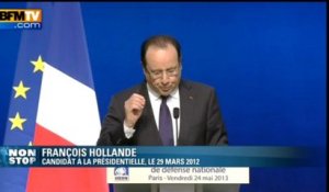 Hollande a confirmé la suppression de 24.000 postes dans l'armée d'ici 2019- 24/05