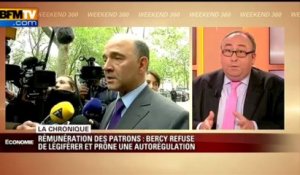 Eco du soir - Rémunération des patrons: Bercy refuse de légiférer et prône une autorégulation - 24/05