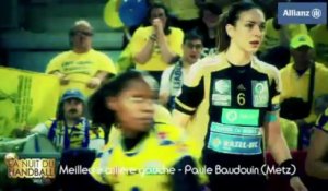 Nuit du Handball 2013 - Paule Baudouin élue meilleure ailière gauche
