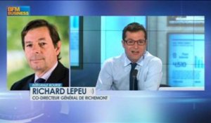 Richemont prévoit une reprise sur le marché chinois : Richard Lepeu, Intégrale Bourse - 29 mai