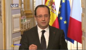 Suivez la conférence de presse Hollande-Merkel