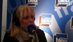 Evelyne Adam avec France Bleu Lorraine pour la Foire Internationale de Nancy