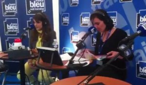 Marina d'Amico avec France Bleu Lorraine à la foire internationale de Nancy