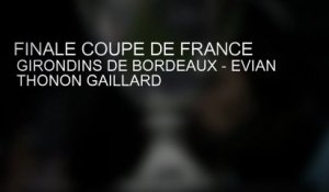 Photos de la finale de la Coupe de France face entre FC Girondins de Bordeaux et Evian TG