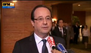 Hollande: "les groupes qui créent le désordre doivent être réprimés" - 06/6
