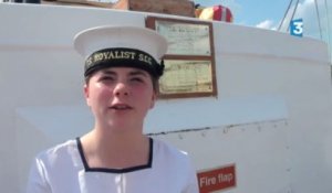 Armada 2013 : Beckie, cadette à bord du TS Royalist