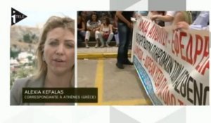 Grèce : grève générale pour soutenir la télévision publique