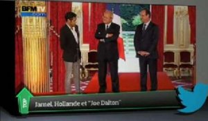 Jamel Debbouze, François Hollande et "Joe Dalton" : le Top Media du 13 juin 2013