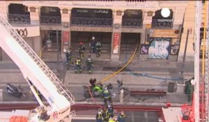 Madrid : incendie au théâtre Alcazar