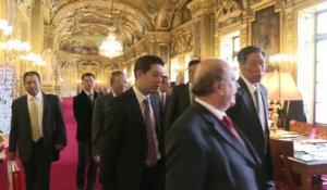 [Reportage] Visite d'une délégation de députés chinois au Sénat