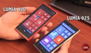 Lumia 925 de Nokia vs le Lumia 920