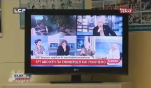 Europe hebdo : Télévision publique grecque: atteinte à la démocratie ? (Reportage)