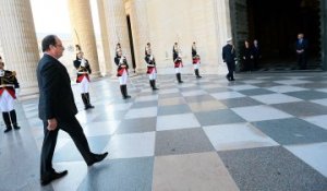 Hommage à Aimé Césaire au Panthéon