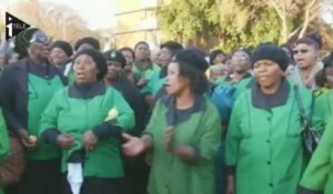 Les militants de l'ANC gardent la foi