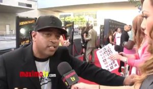 Duane DaRock Interview at KEVIN HART "Let Me Explain" Movie Premiere Red Carpet in Los Angeles