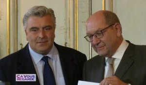 TGV : Duron remet son rapport à Frédéric Cuvillier