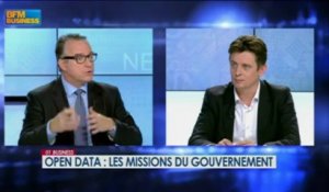 Open Data, les missions du gouvernement: Henri Verdier dans 01 Business - 29 juin 1/4