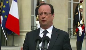 Espionnage : Hollande recommande une "position coordonnée" de l'Union européenne